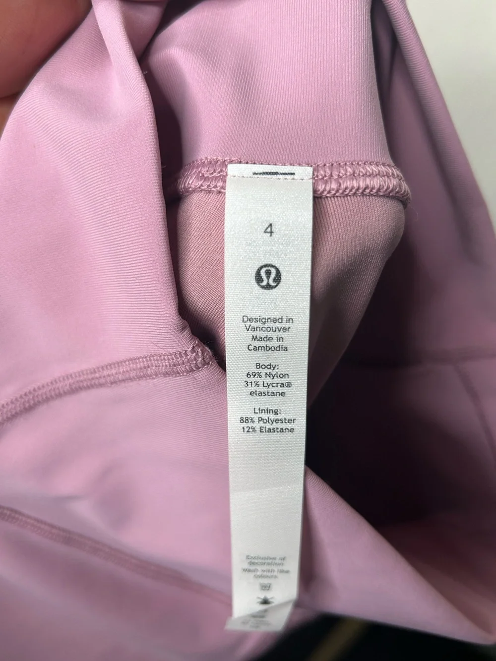 lululemon athletica High-Waist Leggings in Dusty Mauve